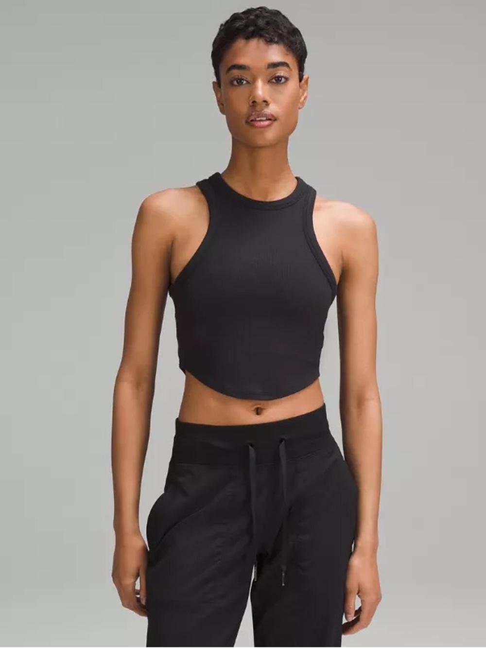 Lululemon hold tight cropped tank top